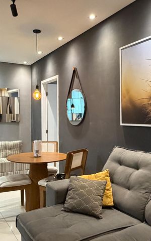 Apartamento para alugar com 50m², 1 quarto e 1 vagaSala