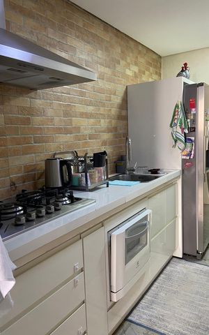 Casa de condomínio para alugar com 190m², 3 quartos e 3 vagasCozinha