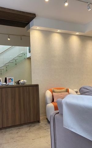 Casa de condomínio para alugar com 190m², 3 quartos e 3 vagasSala