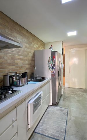 Casa de condomínio para alugar com 190m², 3 quartos e 3 vagasCozinha