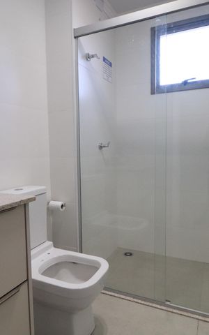 Apartamento para alugar com 84m², 2 quartos e 2 vagasBanheiro suite 