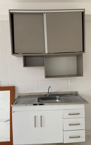 Apartamento à venda com 25m², 1 quarto e sem vaga Apartamento à venda com 25m², 1 quarto e sem vagaSala / Cozinha