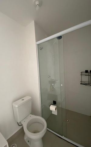 Apartamento à venda com 25m², 1 quarto e sem vaga Apartamento à venda com 25m², 1 quarto e sem vagaBanheiro
