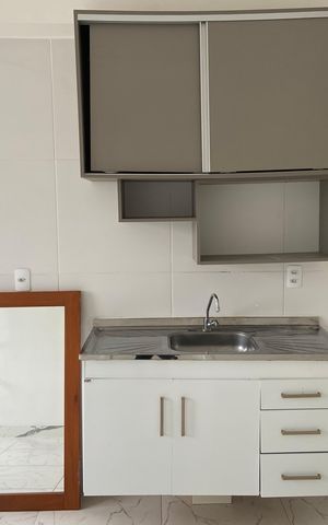 Apartamento à venda com 25m², 1 quarto e sem vaga Apartamento à venda com 25m², 1 quarto e sem vagaSala / Cozinha