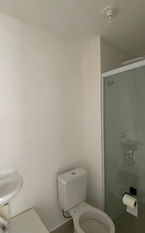 Apartamento à venda com 25m², 1 quarto e sem vaga Apartamento à venda com 25m², 1 quarto e sem vagaBanheiro