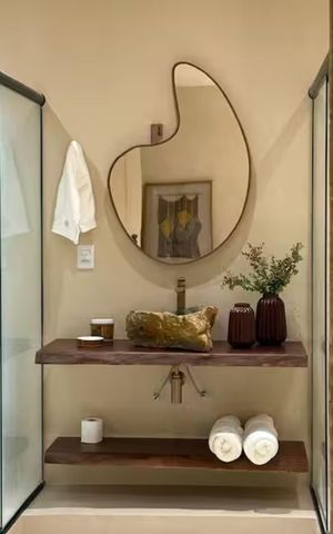 Apartamento para alugar com 98m², 2 quartos e 1 vaga Apartamento para alugar com 98m², 2 quartos e 1 vagaBanheiro social
