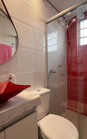 Apartamento para alugar com 55m², 2 quartos e 1 vaga Apartamento para alugar com 55m², 2 quartos e 1 vagaBanheiro Social