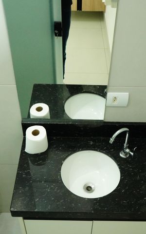 Studio para alugar com 24m², 1 quarto e sem vagaBanheiro