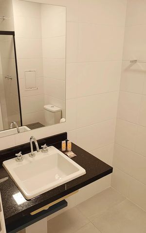 Studio à venda com 26m², 1 quarto e sem vaga Studio à venda com 26m², 1 quarto e sem vagaBanheiro