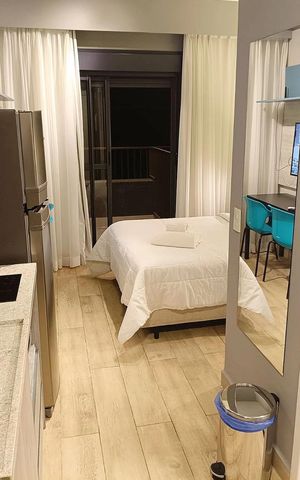 Studio à venda com 26m², 1 quarto e sem vaga Studio à venda com 26m², 1 quarto e sem vagaSala/Quarto
