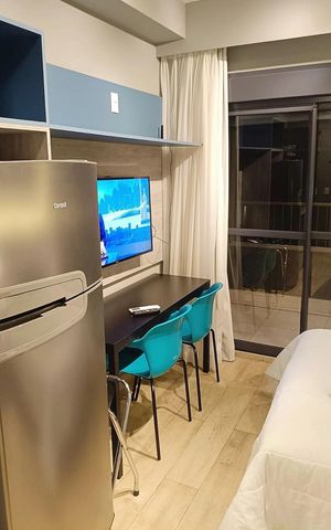 Studio à venda com 26m², 1 quarto e sem vaga Studio à venda com 26m², 1 quarto e sem vagaCozinha
