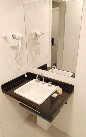 Studio à venda com 26m², 1 quarto e sem vaga Studio à venda com 26m², 1 quarto e sem vagaBanheiro