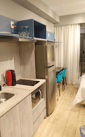 Studio à venda com 26m², 1 quarto e sem vaga Studio à venda com 26m², 1 quarto e sem vagaCozinha