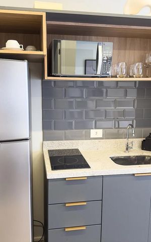 Apartamento à venda com 26m², 1 quarto e sem vaga Apartamento à venda com 26m², 1 quarto e sem vagaCozinha