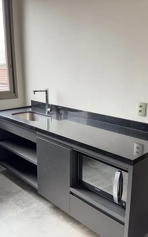 Apartamento à venda com 26m², 1 quarto e sem vaga Apartamento à venda com 26m², 1 quarto e sem vagaÁrea externa