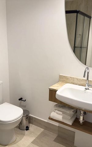 Apartamento à venda com 26m², 1 quarto e sem vaga Apartamento à venda com 26m², 1 quarto e sem vagaBanheiro
