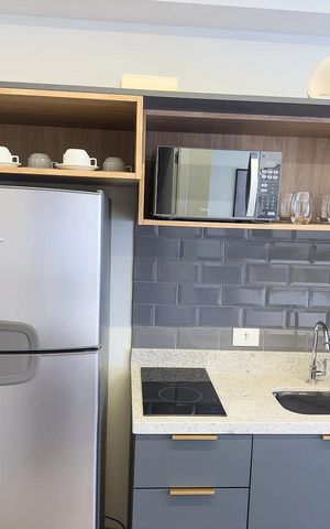 Apartamento à venda com 26m², 1 quarto e sem vaga Apartamento à venda com 26m², 1 quarto e sem vagaCozinha