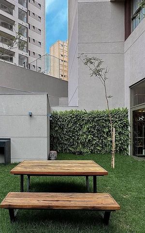 Apartamento à venda com 26m², 1 quarto e sem vaga Apartamento à venda com 26m², 1 quarto e sem vagaÁrea externa