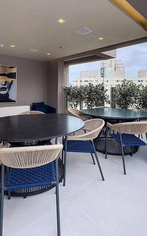 Apartamento à venda com 26m², 1 quarto e sem vaga Apartamento à venda com 26m², 1 quarto e sem vagaÁrea externa