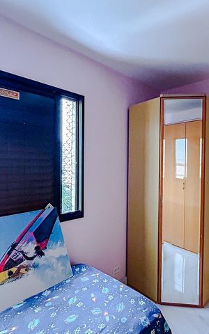 Apartamento à venda com 120m², 5 quartos e 2 vagasQuarto 3