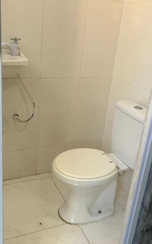 Studio para alugar com 25m², 1 quarto e sem vaga Studio para alugar com 25m², 1 quarto e sem vagaBanheiro