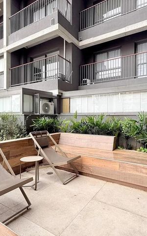 Studio à venda com 31m², 1 quarto e sem vagaÁrea externa
