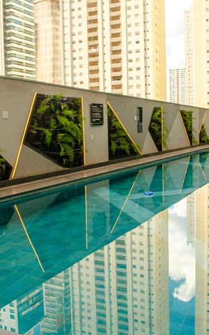 Apartamento à venda com 44m², 1 quarto e 1 vaga Apartamento à venda com 44m², 1 quarto e 1 vagaÁrea comum - Piscina