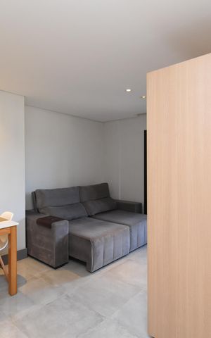 Studio à venda com 34m², 1 quarto e 1 vagaStudio