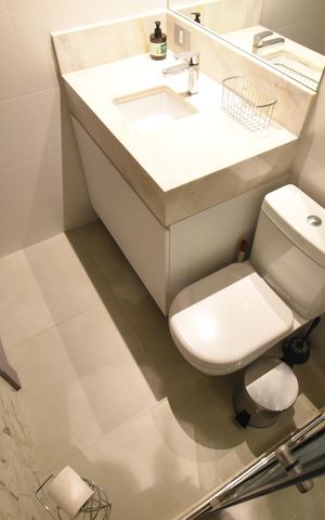 Studio à venda com 34m², 1 quarto e 1 vagaBanheiro do Studio