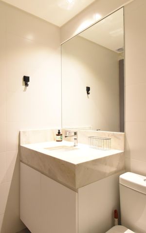 Studio à venda com 34m², 1 quarto e 1 vagaBanheiro do Studio