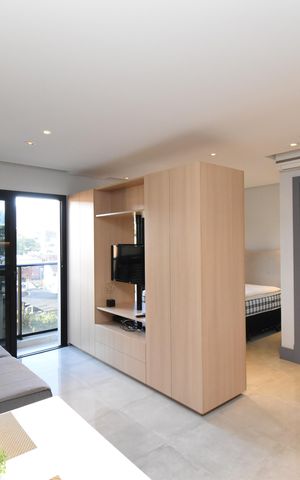 Studio à venda com 34m², 1 quarto e 1 vagaStudio