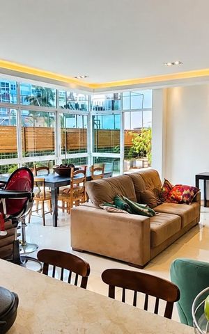 Apartamento para alugar com 190m², 3 quartos e 2 vagas Apartamento para alugar com 190m², 3 quartos e 2 vagasSala