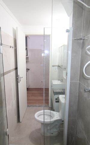 Apartamento para alugar com 40m², 1 quarto e sem vagaBanheiro