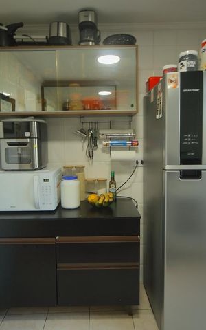 Apartamento à venda com 54m², 2 quartos e 2 vagasCozinha 