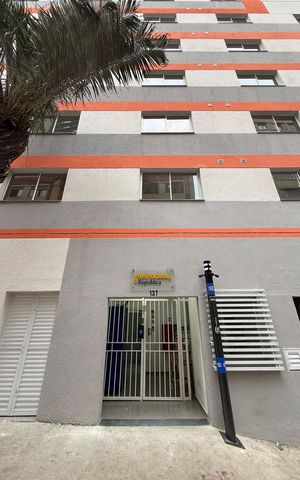 Studio para alugar com 16m², 1 quarto e sem vaga