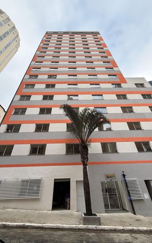 Studio para alugar com 16m², 1 quarto e sem vaga