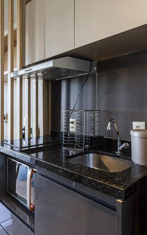 Studio à venda com 29m², 1 quarto e sem vaga Studio à venda com 29m², 1 quarto e sem vagaCozinha