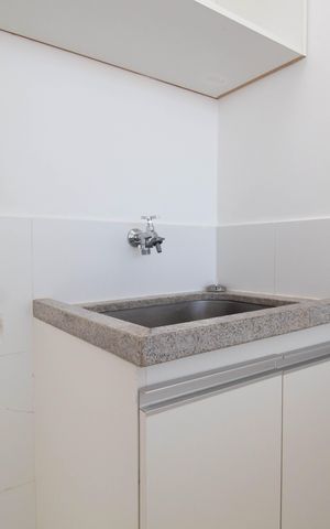 Apartamento para alugar com 38m², 1 quarto e 1 vaga Apartamento para alugar com 38m², 1 quarto e 1 vagaCozinha e Área de Serviço