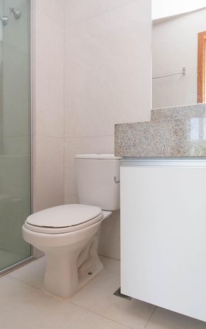 Apartamento para alugar com 38m², 1 quarto e 1 vaga Apartamento para alugar com 38m², 1 quarto e 1 vagaBanheiro da Suíte