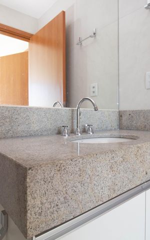 Apartamento para alugar com 38m², 1 quarto e 1 vaga Apartamento para alugar com 38m², 1 quarto e 1 vagaBanheiro da Suíte