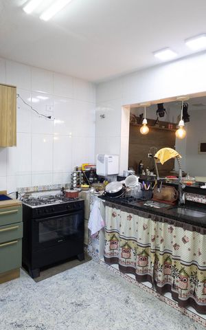 Casa à venda com 70m², 4 quartos e sem vagaCozinha 