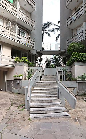 Apartamento para alugar com 40m², 1 quarto e 1 vagaFachada do Prédio