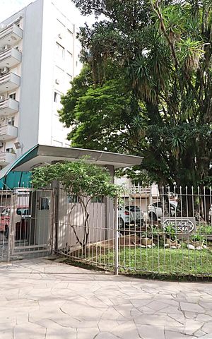 Apartamento para alugar com 40m², 1 quarto e 1 vagaFachada e portaria