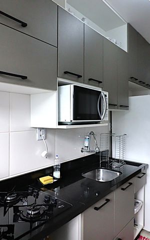 Apartamento para alugar com 40m², 1 quarto e 1 vagaCozinha - Armários