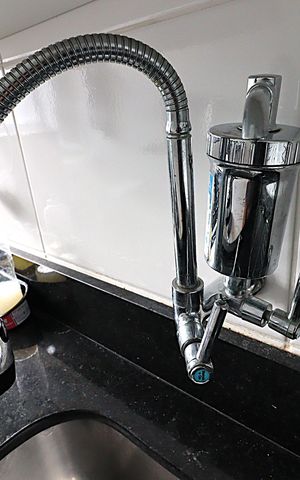 Apartamento para alugar com 40m², 1 quarto e 1 vagaCozinha - Torneira
