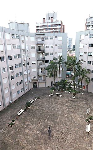 Apartamento para alugar com 40m², 1 quarto e 1 vagaVista da Área de Serviço