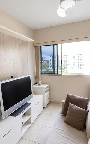 Apartamento para alugar com 40m², 1 quarto e 1 vaga Apartamento para alugar com 40m², 1 quarto e 1 vagaSala