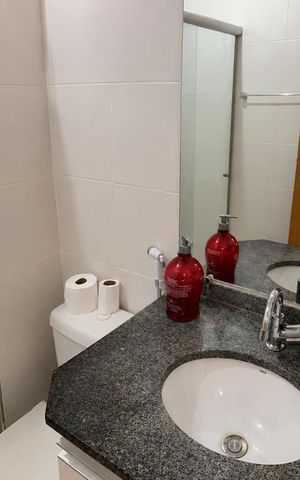 Apartamento para alugar com 40m², 1 quarto e 1 vaga Apartamento para alugar com 40m², 1 quarto e 1 vagaBanheiro