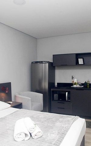Studio à venda com 23m², 1 quarto e sem vagaStudio - Sala / Quarto