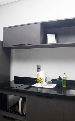 Studio à venda com 23m², 1 quarto e sem vagaStudio - Cozinha